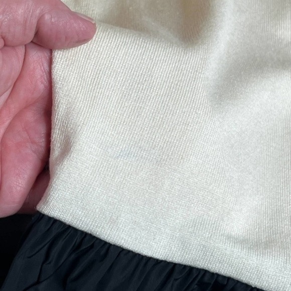 Vintage Calvin Klein Drop Waist Silk Blend‎ Taffeta Evening Dress Size Small - Picture 12 of 12